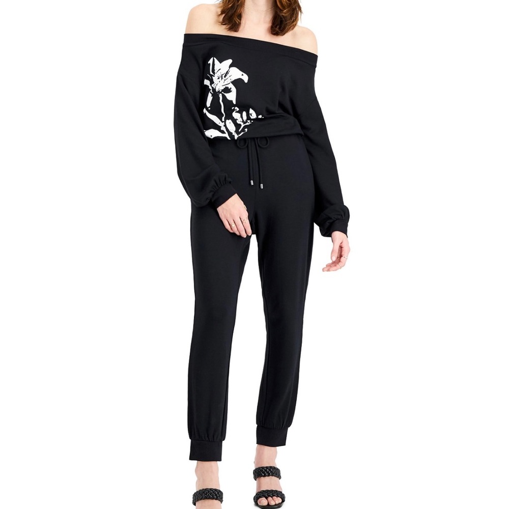 Off the Shoulder Jumpsuit